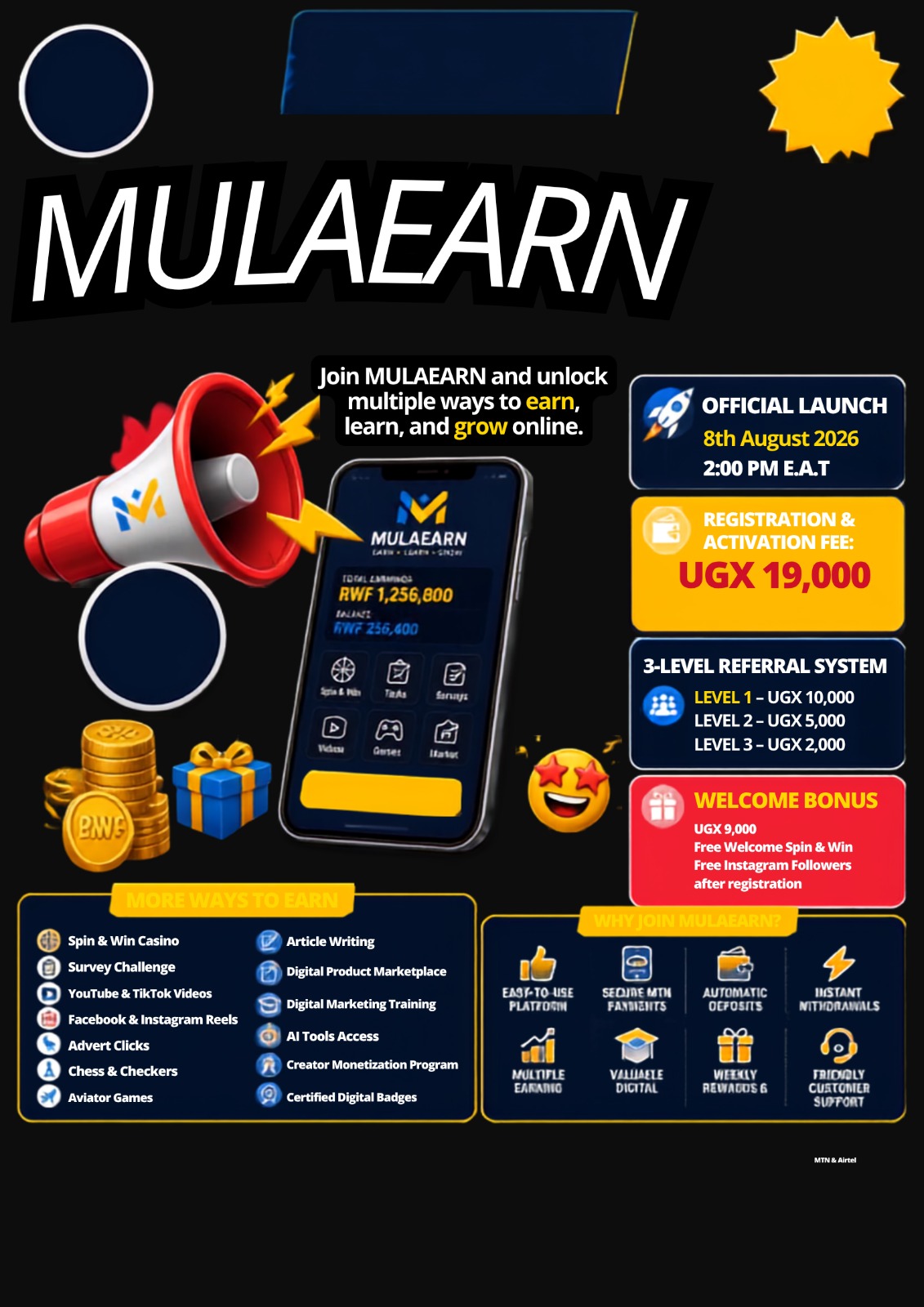 MulaEarn Uganda | Earn Money Online in Uganda 2026