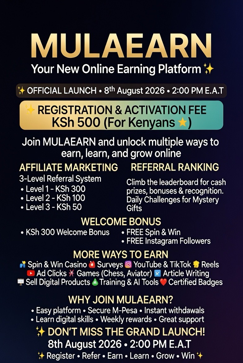 MulaEarn Kenya - Earn Money Online in Kenya